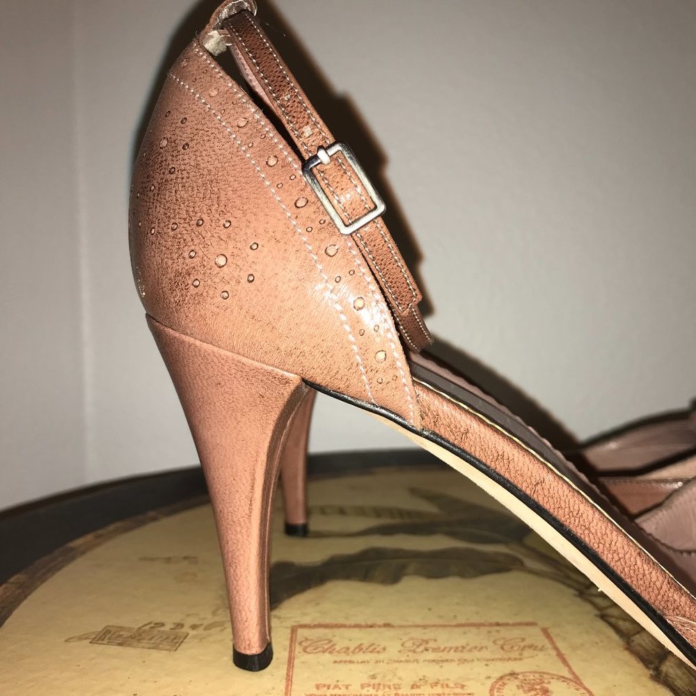 Anne Klein Mauve Two-Tone Sandal - Picture 9 of 13